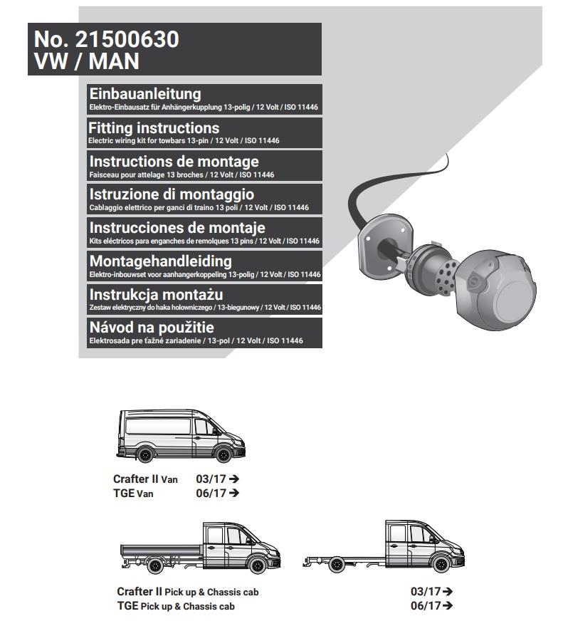 MAN TGE 2017- Römork Tesisatı 13P