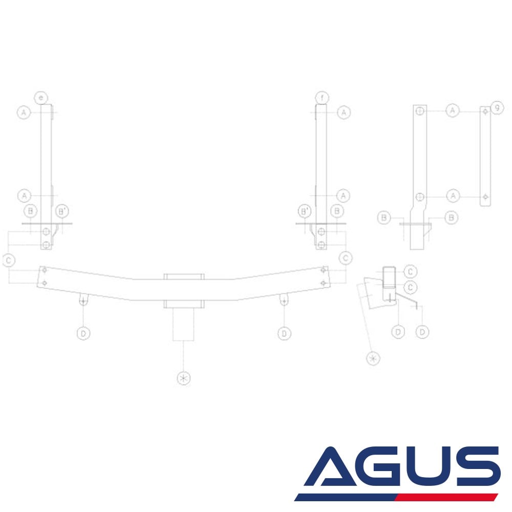 MERCEDES S-Serisi Çeki Demiri W220 1998-2005 | Agus.com.tr