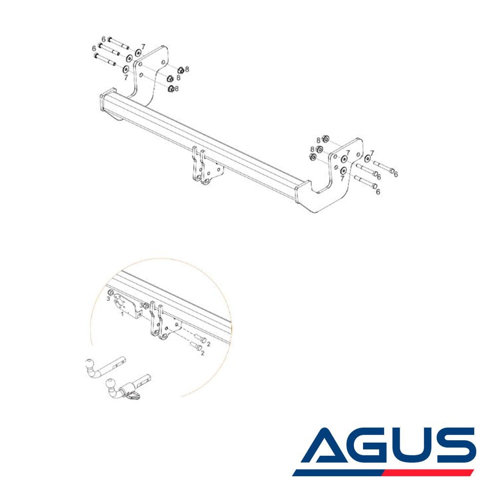 MERCEDES Vito/Viano Çeki Demiri W639/W447 2004- Panelvan, Minibüs | Agus.com.tr