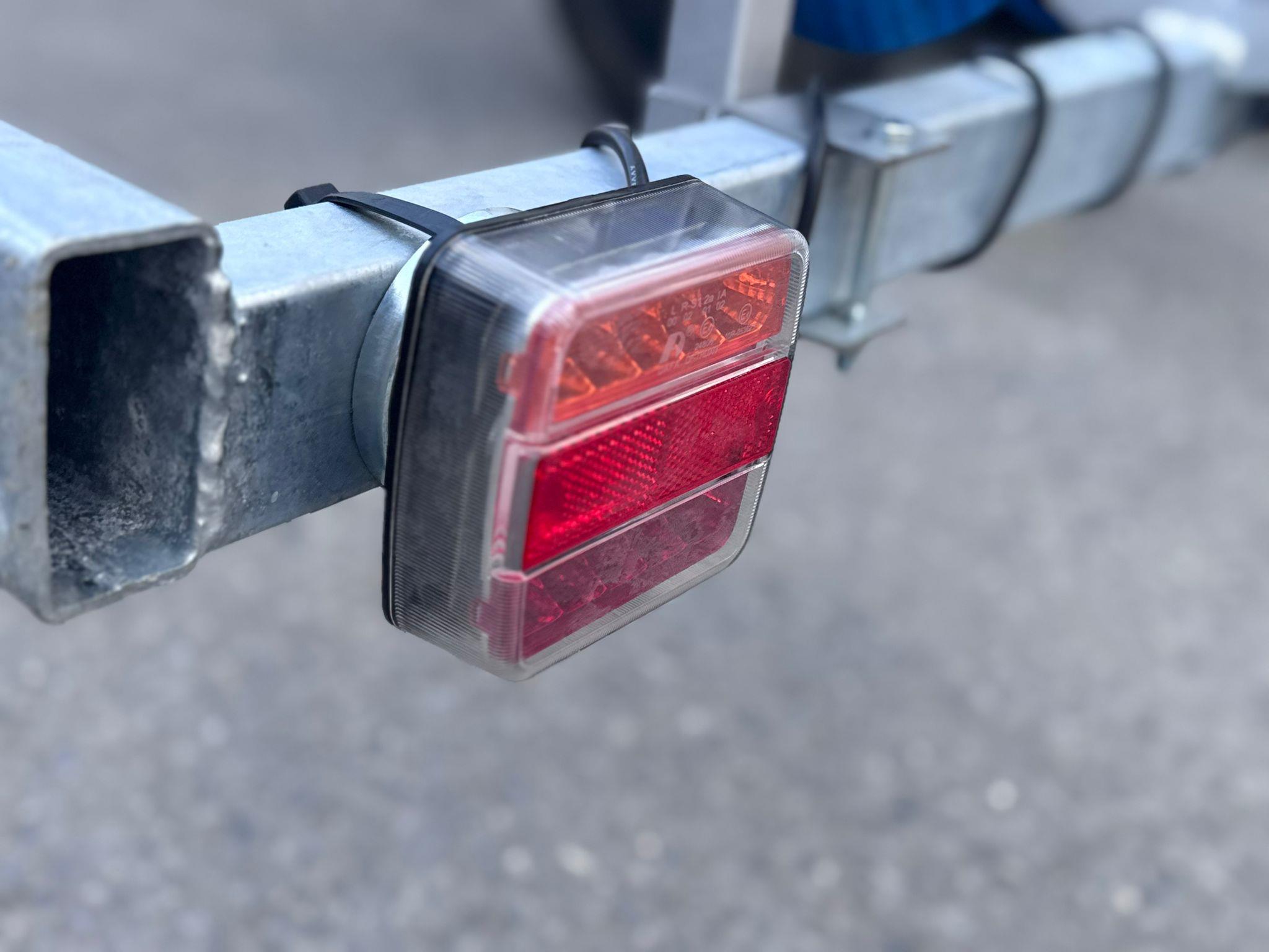 Mıknatıslı Led Römork Stop Lambası Seti 7 Pin Soketli 12v