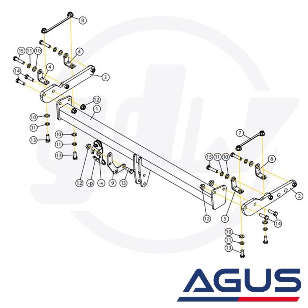 NISSAN Qashqai Çeki Demiri J11 2018- Adblue | Agus.com.tr