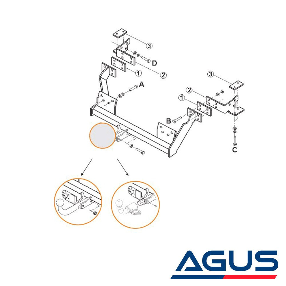 NISSAN Vanette Cargo Çeki Demiri C23 1994-2003 Panelvan,Minibüs | Agus.com.tr