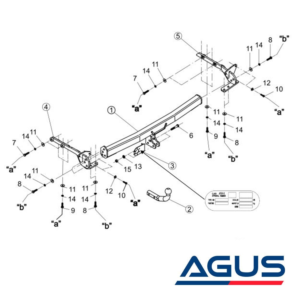 NISSAN X-Trail Çeki Demiri T31 2007-2014 | Agus.com.tr