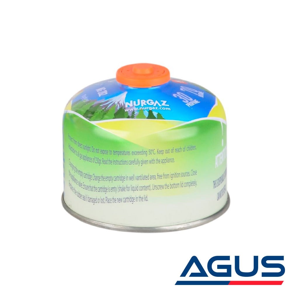 Nurgaz 230 gr Vidalı Kartuş