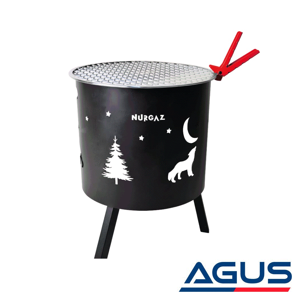 Nurgaz Orman Şöminesi Izgaralı