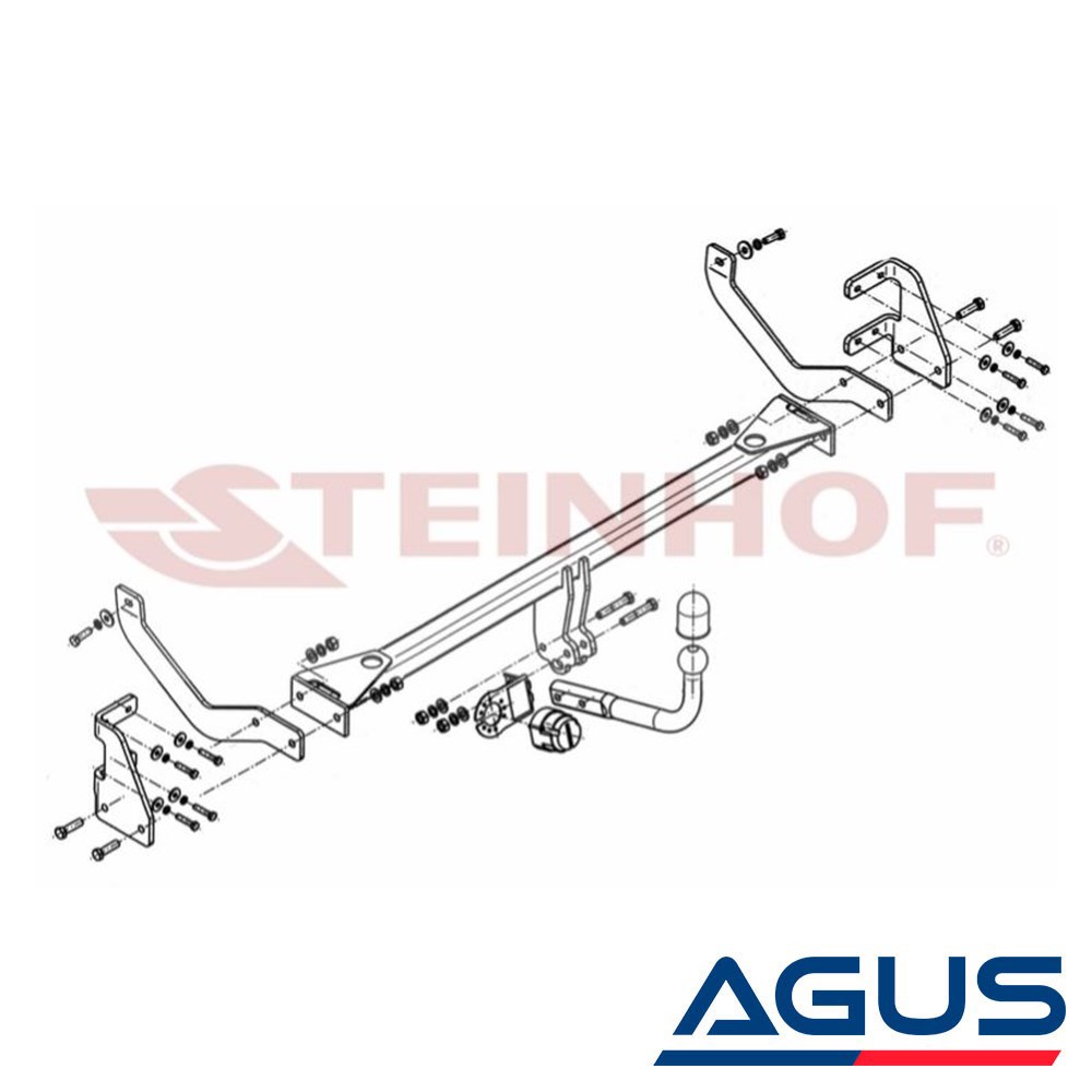 PEUGEOT 508 Çeki Demiri 2011-2017 | Agus.com.tr