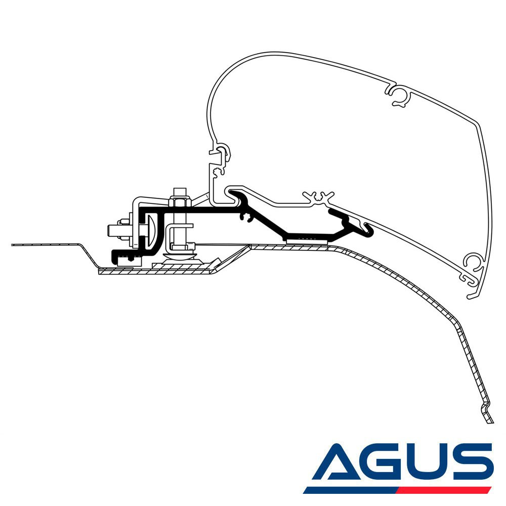 PEUGEOT Boxer Thule Tente Tavan Montaj Braketi