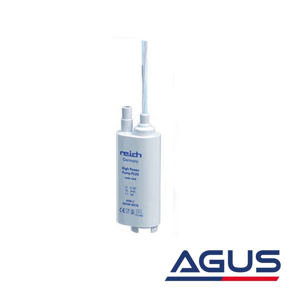 Reich Dalgıç Su Pompası 12volt/19L 1,1 Bar | Agus.com.tr