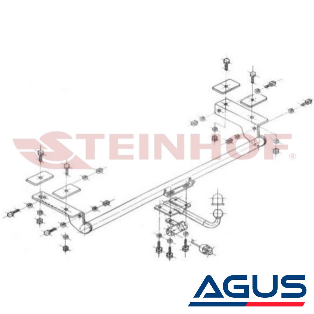 RENAULT Clio Symbol Çeki Demiri 1998-2012 Sedan | Agus.com.tr