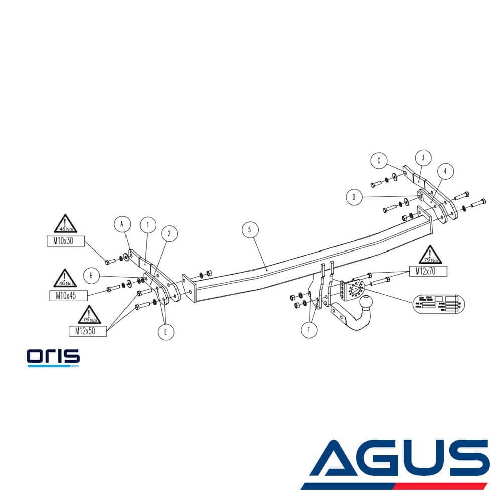RENAULT Megane III Grand Scenic Çeki Demiri 2009-2015 JZ | Agus.com.tr