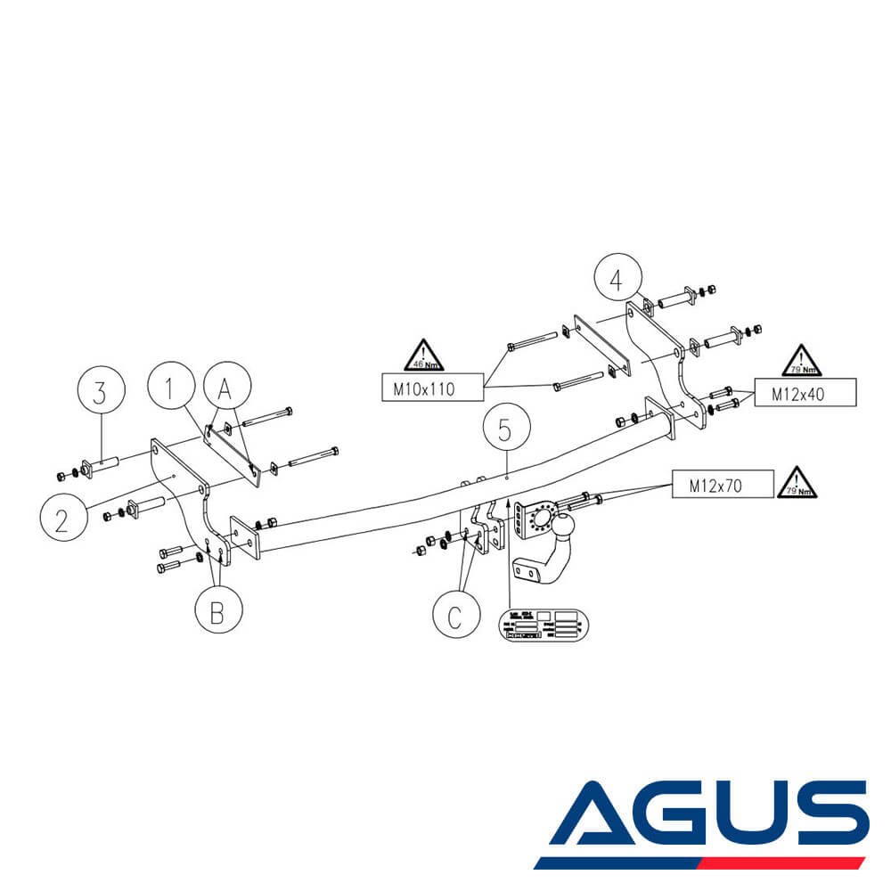 RENAULT Modus Çeki Demiri | Agus.com.tr