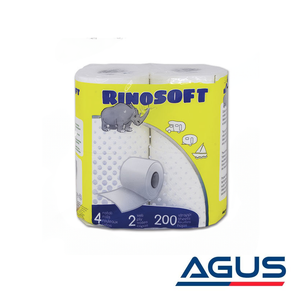 RinoSoft Karavan Tuvalet Kağıdı 4 Rulo