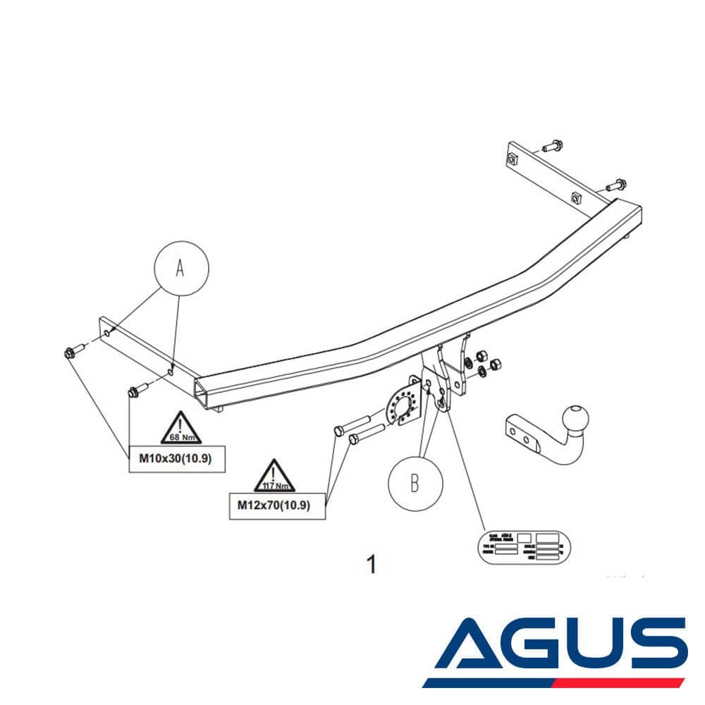 SEAT Altea XL Çeki Demiri | Agus.com.tr