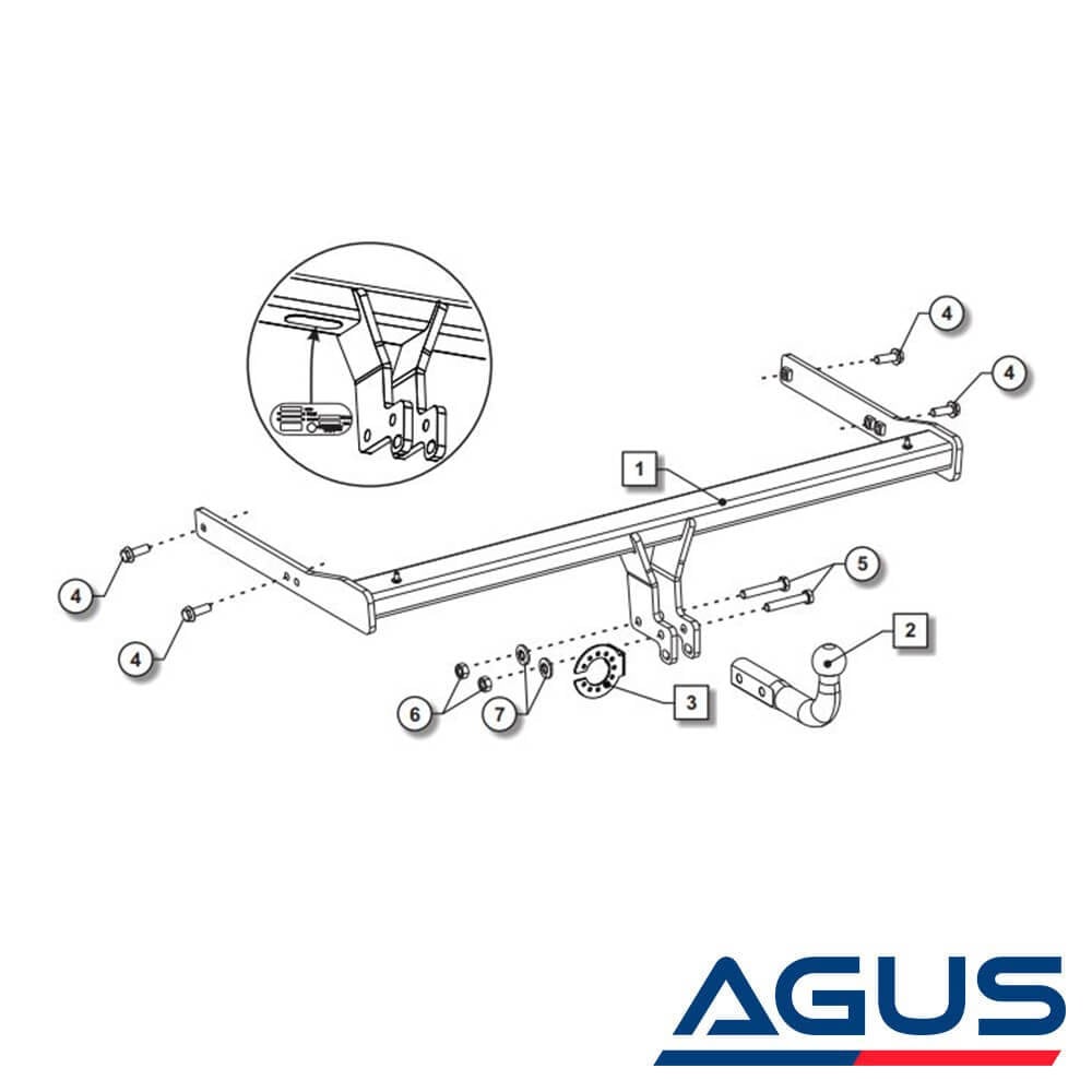 SKODA Kodiaq Çeki Demiri | Agus.com.tr
