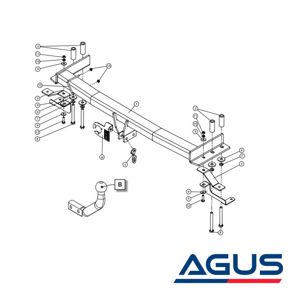 SSANYOUNG Rodius Çeki Demiri | Agus.com.tr