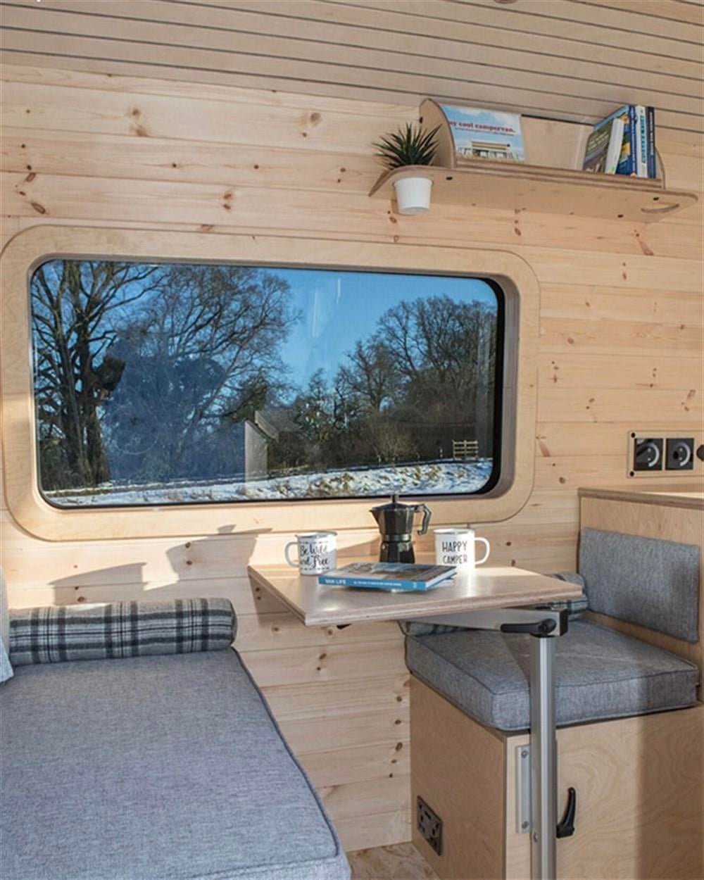 Stoper 360° Dönebilen Karavan & Tekne Masa Ayağı