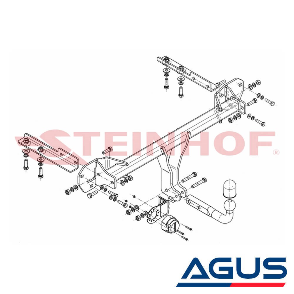 SUBARU XV Çeki Demiri 2012-2017 | Agus.com.tr