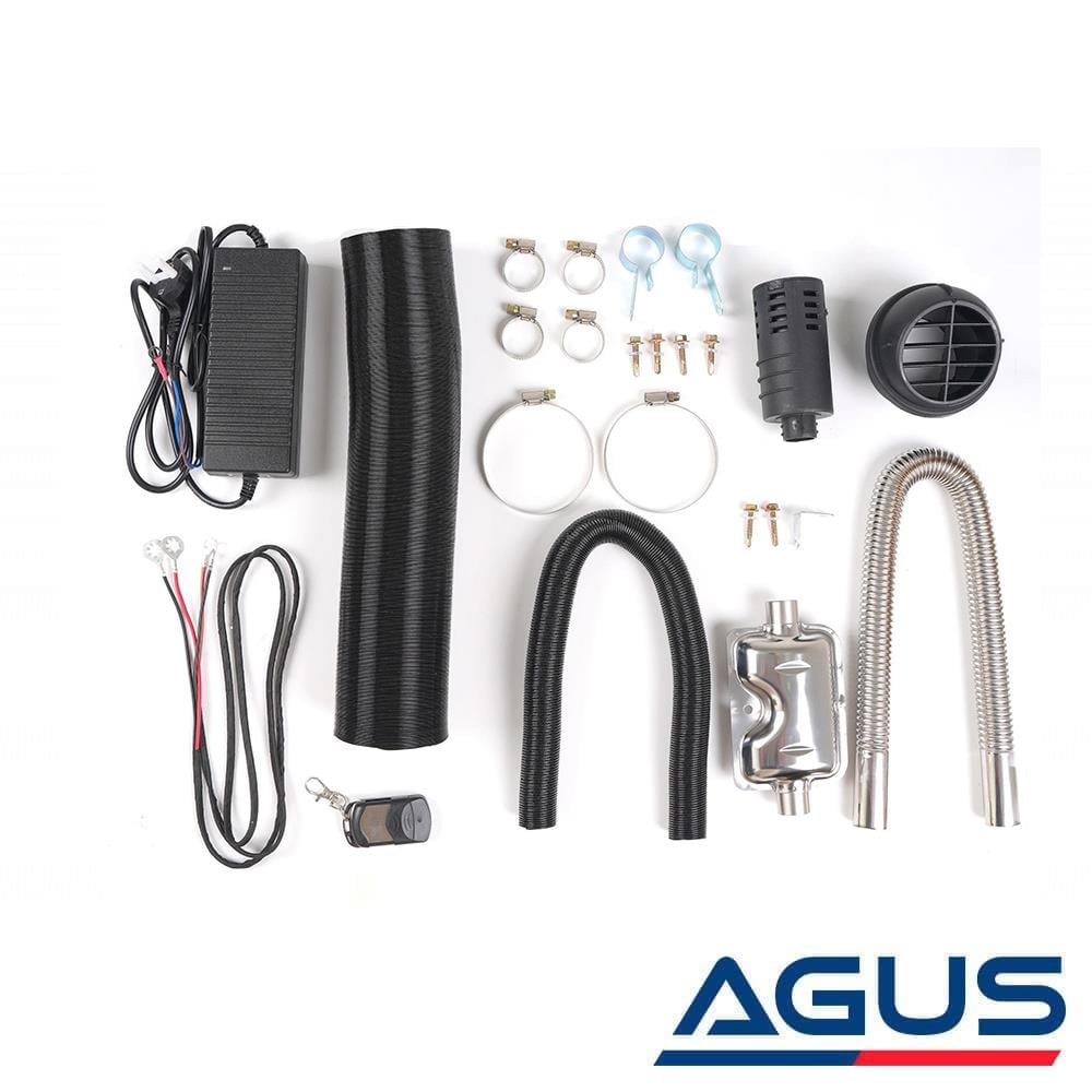 SUGA 12V/24V/220V 5KW Çanta Tipi Portatif Dizel Isıtıcı