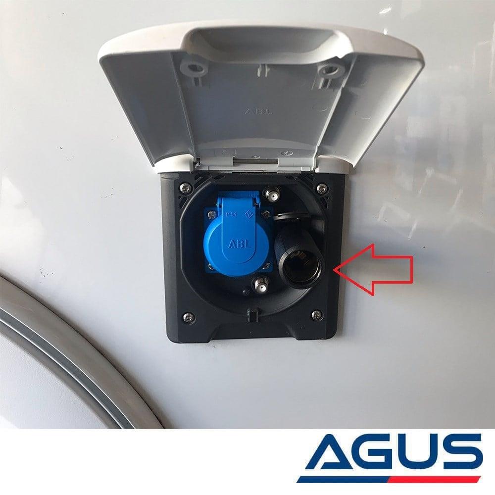 SUGA Çakmaklık DIN Soketi Dönüştürücü Adaptör 12/24V