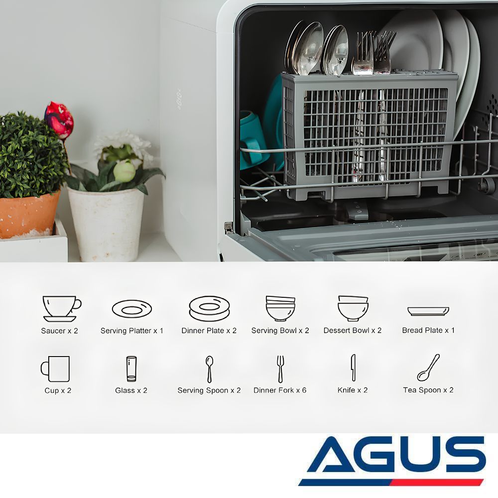 Suga Karavan, Tekne Mini Portatif Bulaşık Makinesi 850w