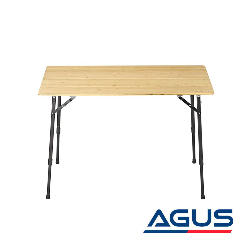 SUGA Katlanır Bambu Kamp Masası 100x65cm