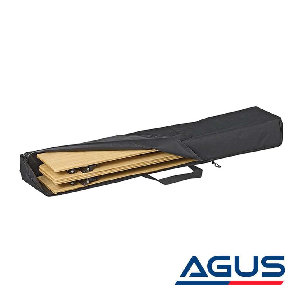 SUGA Katlanır Bambu Kamp Masası 100x65cm