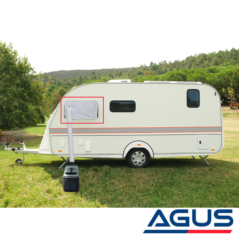 Taşınabilir Mobil Klima Karavan Tipi Bağlantı Perdesi