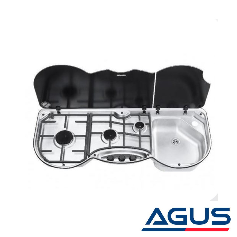 Thetford Kombinasyonlu Üç Gözlü Ocak | Agus.com.tr