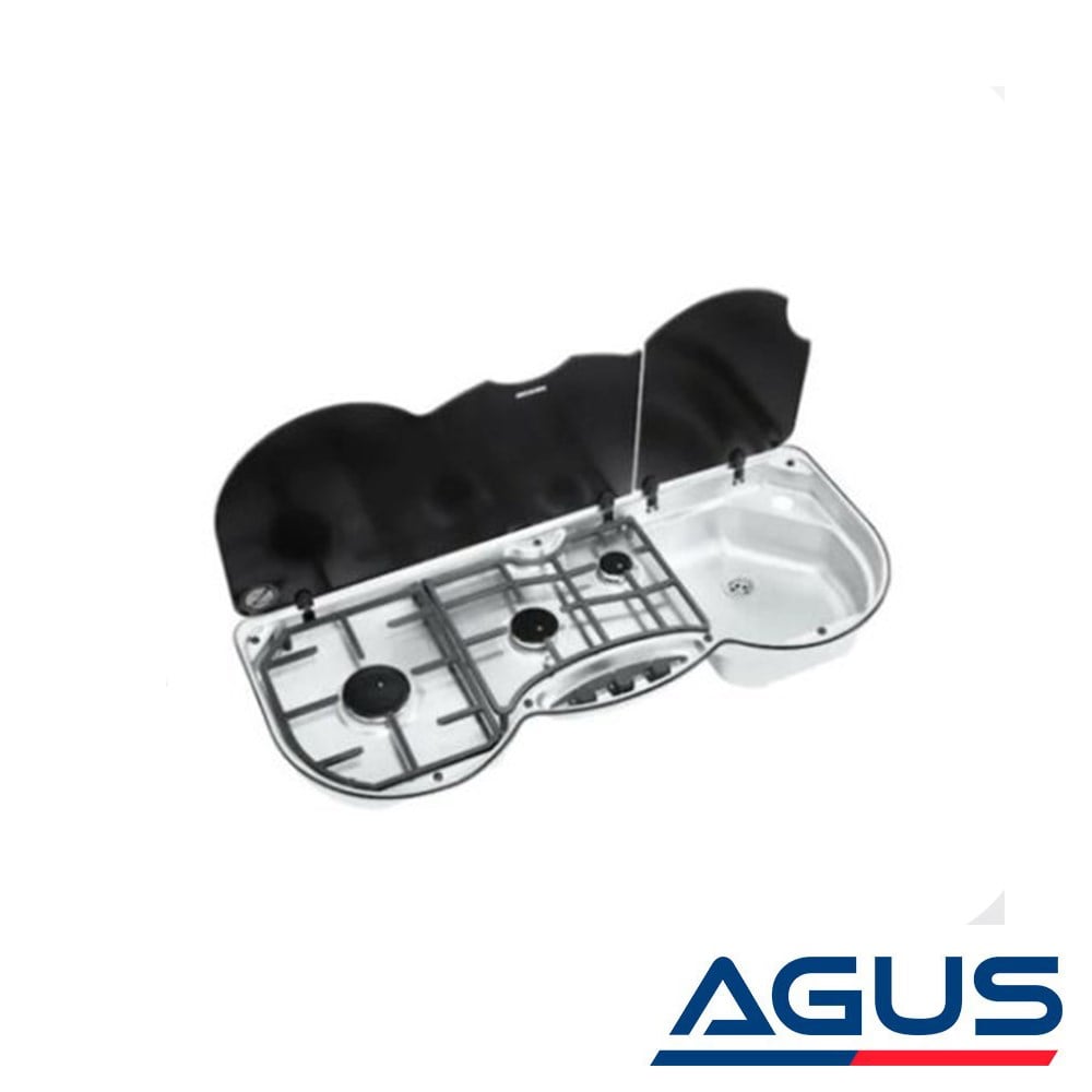 Thetford Kombinasyonlu Üç Gözlü Ocak | Agus.com.tr