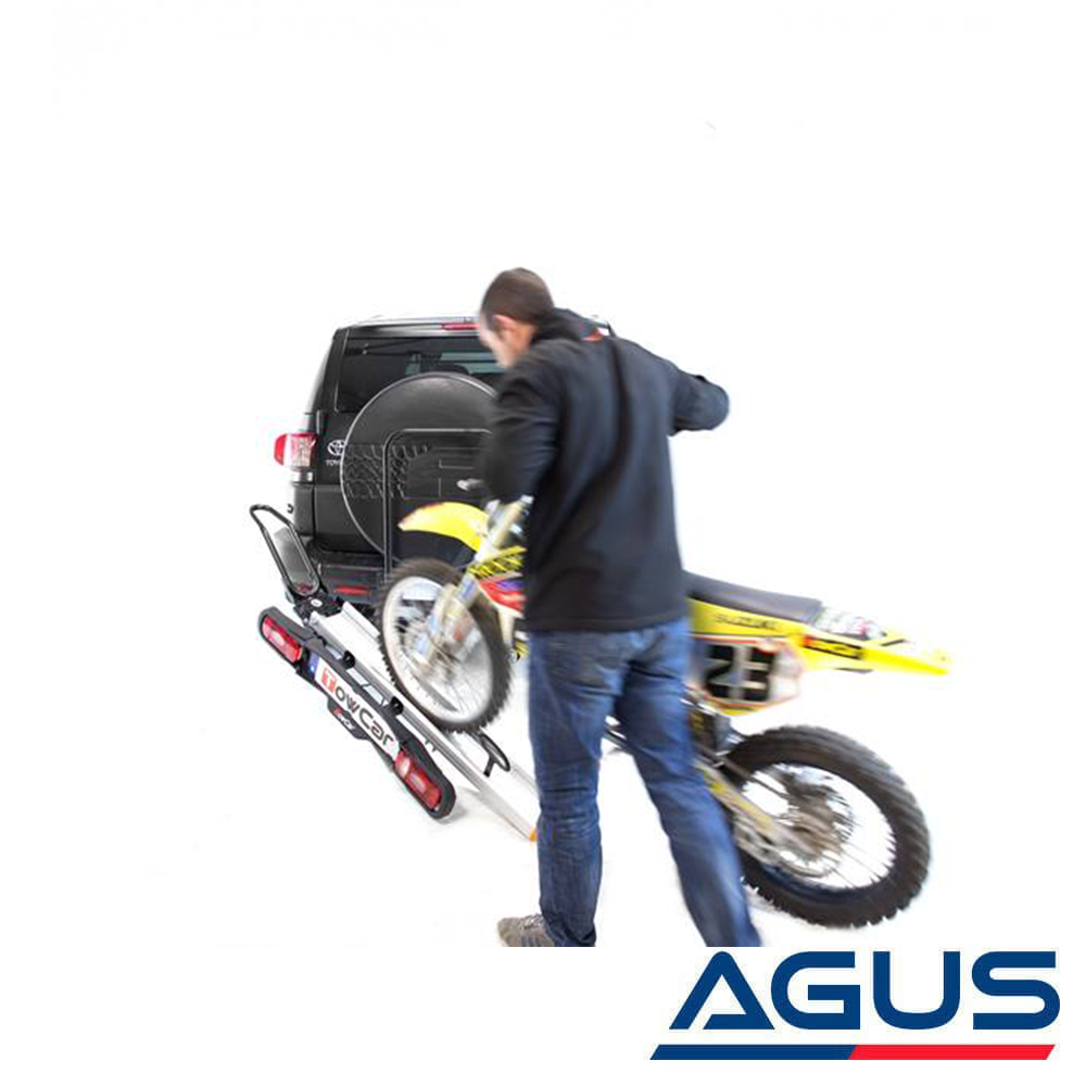 Towcar Çeki Demirine Takılan Motorsiklet Taşıyıcısı