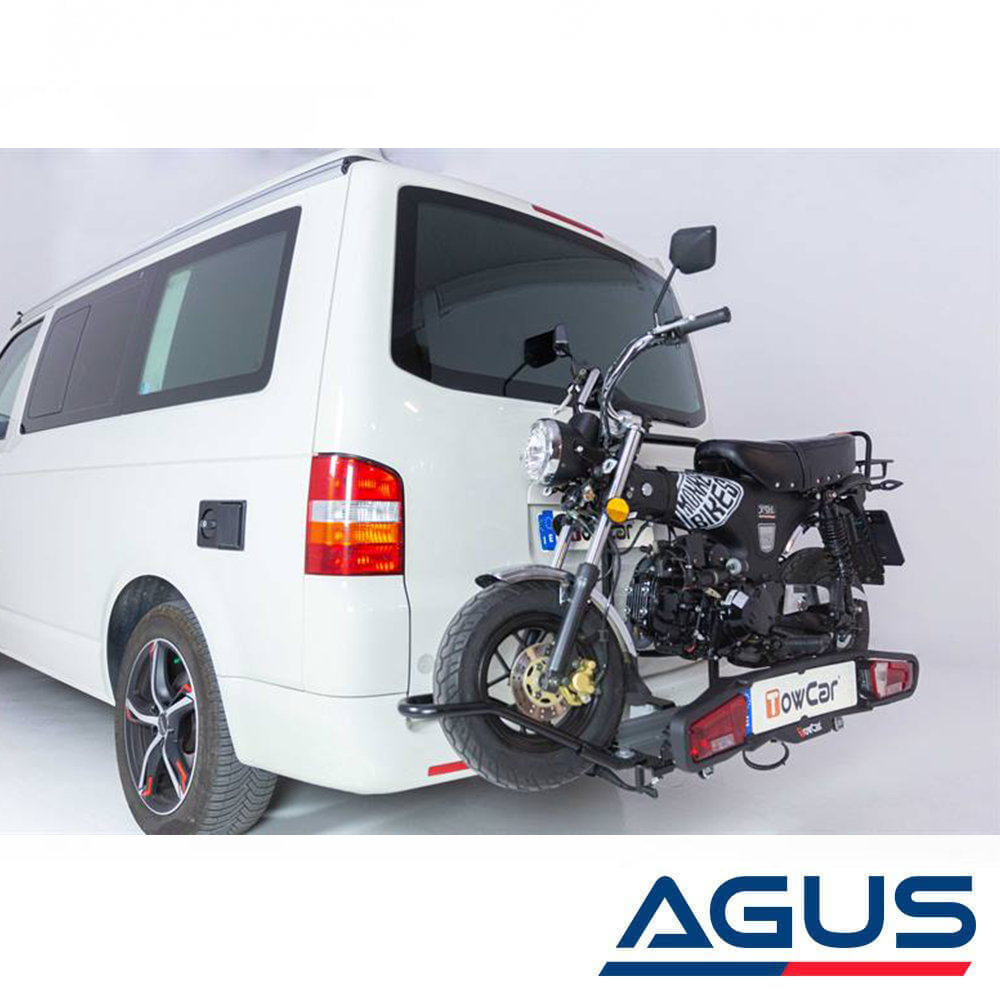 Towcar Çeki Demirine Takılan Motorsiklet Taşıyıcısı