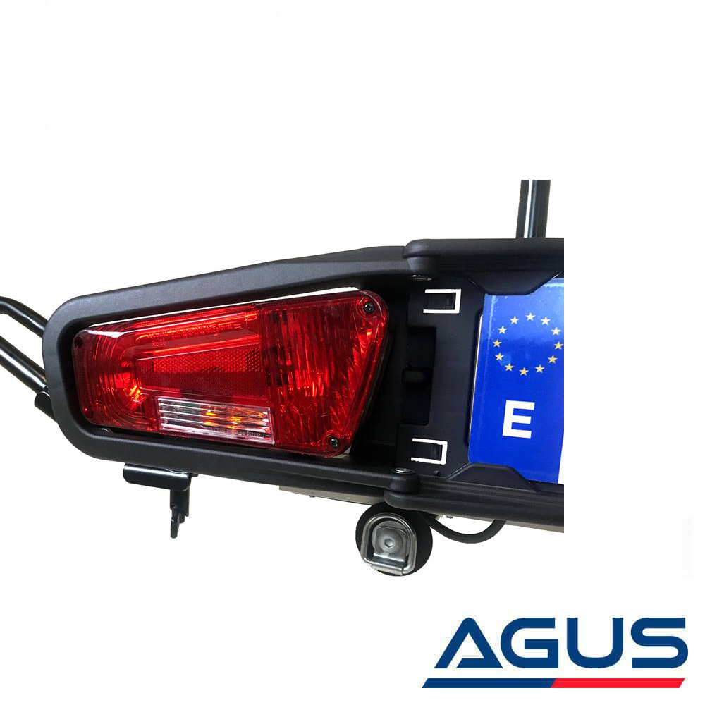 Towcar Çeki Demirine Takılan Motorsiklet Taşıyıcısı