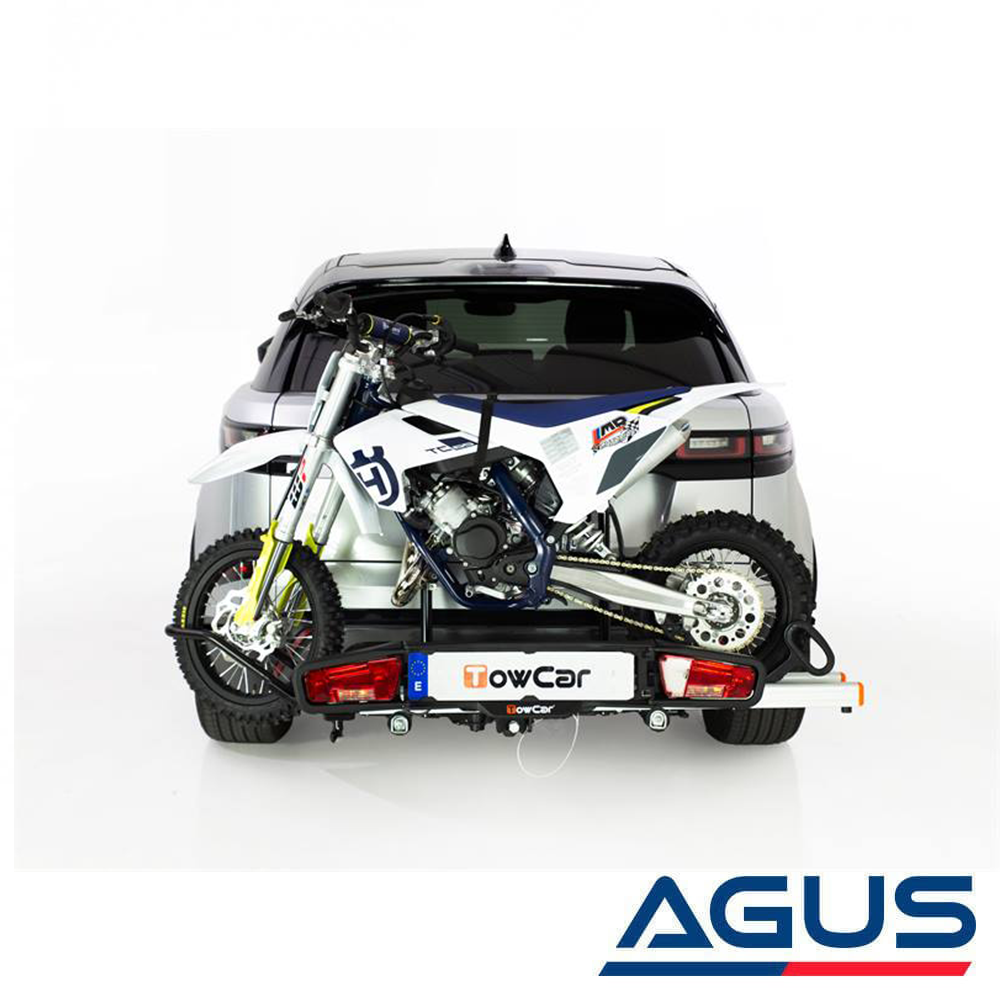 Towcar Çeki Demirine Takılan Motorsiklet Taşıyıcısı