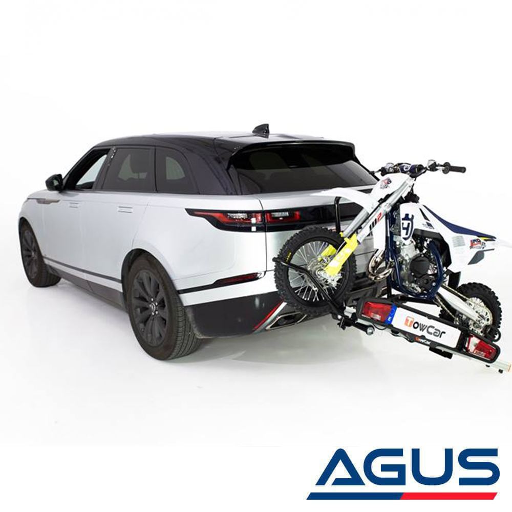 Towcar Çeki Demirine Takılan Motorsiklet Taşıyıcısı