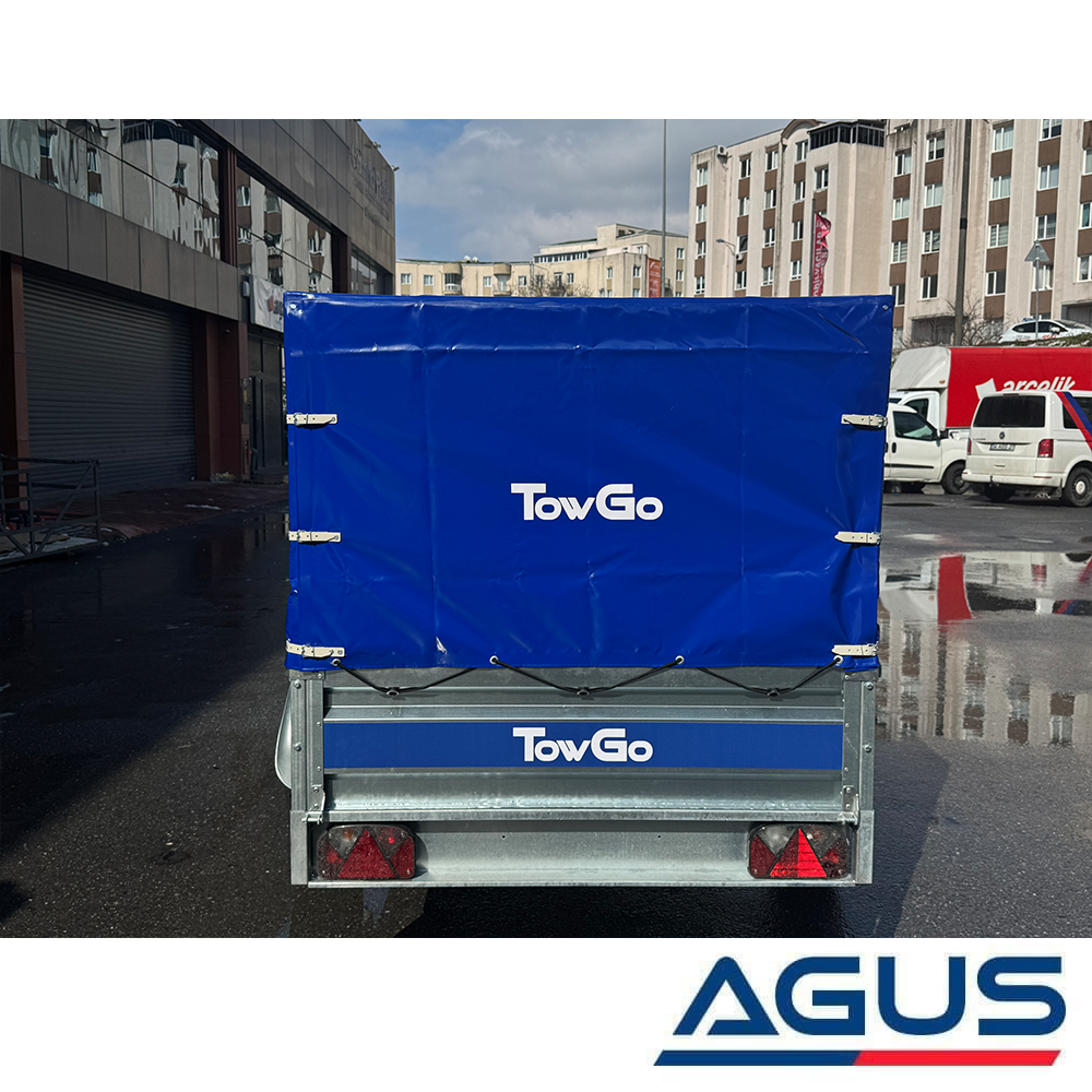 TowGo Damperli Yük Römorku 750 Kg Brandalı