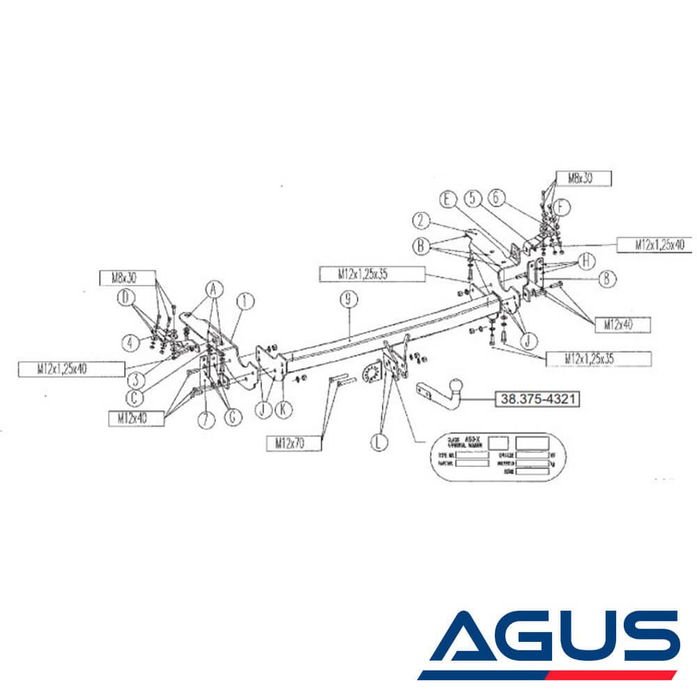 TOYOTA RAV 4 Çeki Demiri 2006-2010 | Agus.com.tr