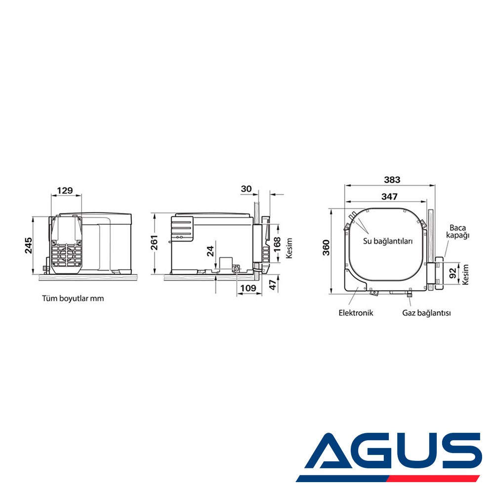 Truma Boiler B 10 EL Su Isıtıcı