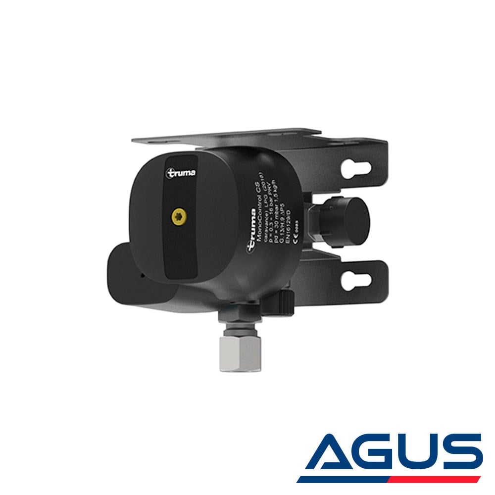 Truma MonoControl CS Duvar Tipi Gaz Regülatörü Tek Silindir Dik