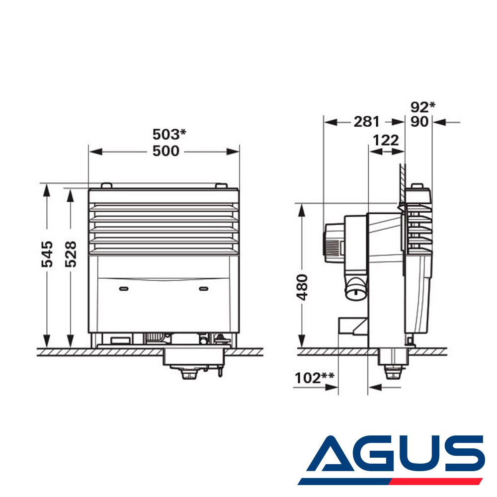 Truma S3004 Gazlı Soba
