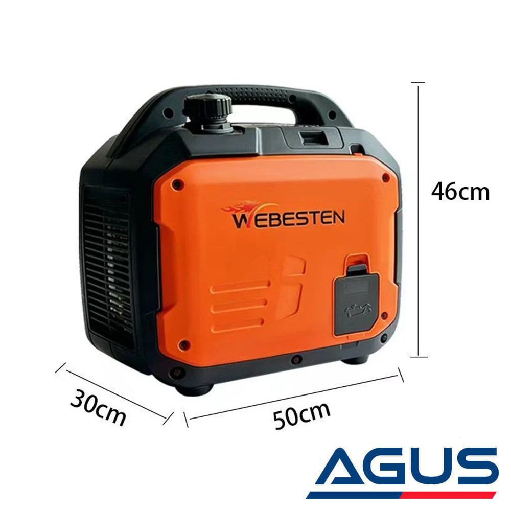 Webesten 12V DC Portatif & Taşınabilir Jeneratör 1200W