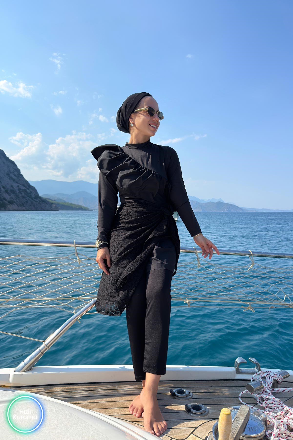 Capri 4'lü Tesettür Mayo