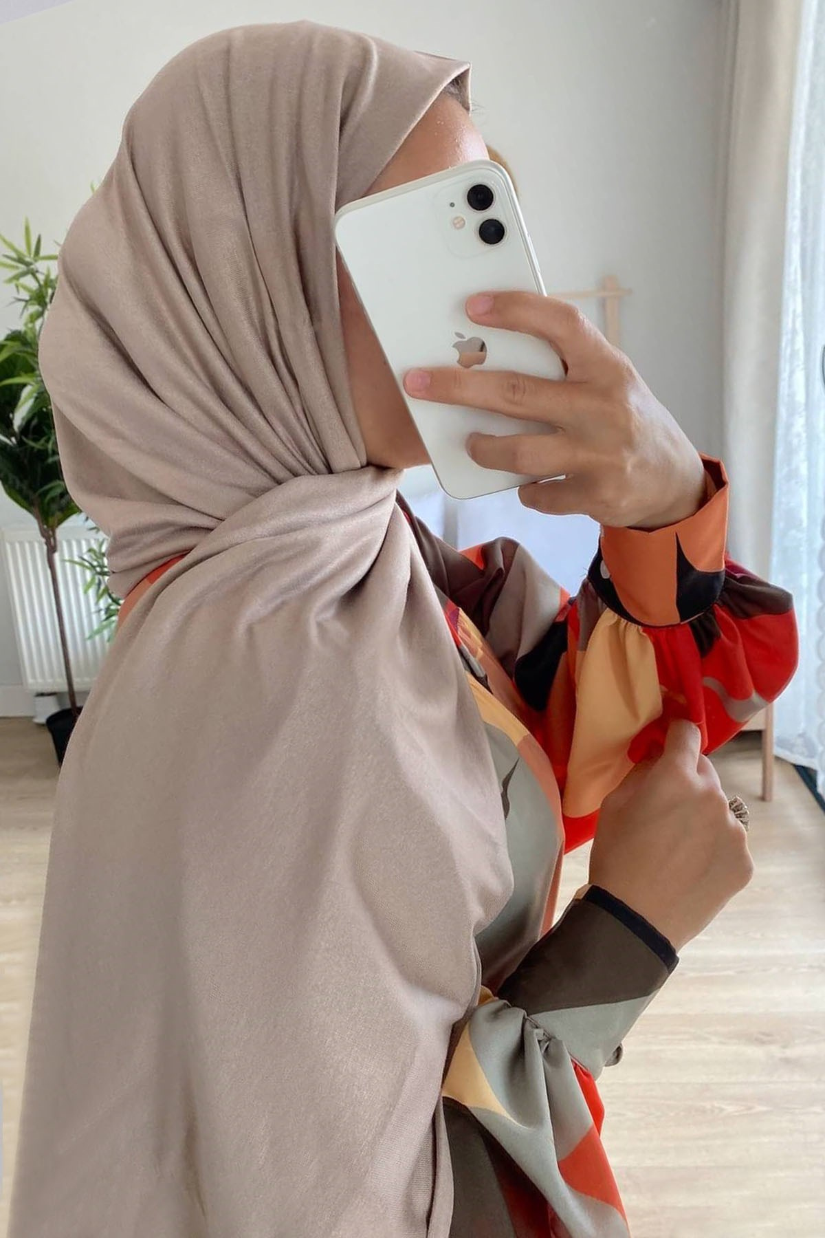 Penye Şal - Açık Vizon