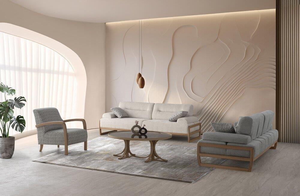 AKYOL DENİZ 3+3+1 KOLTUK TAKIMIModern Koltuk Takımı