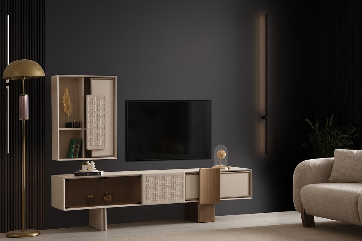 ROLL FLORYA YEMEK ODASI TAKIMI(ÜNİTE DAHİL)Modern Yemek Odası Takımı