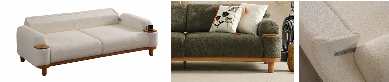 İPEĞİM BOHEM 3+3+1 KOLTUK TAKIMIModern Koltuk Takımı