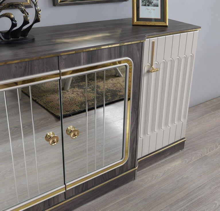 MODASEL ZARA YEMEK ODASI TAKIMI-ÜNİTELİModern Yemek Odası Takımı