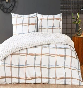 Taç 3518 Çift Kişilik Nevresim Takımı Rokkıe BeyazNEVRESİM TAKIMI Ç.K