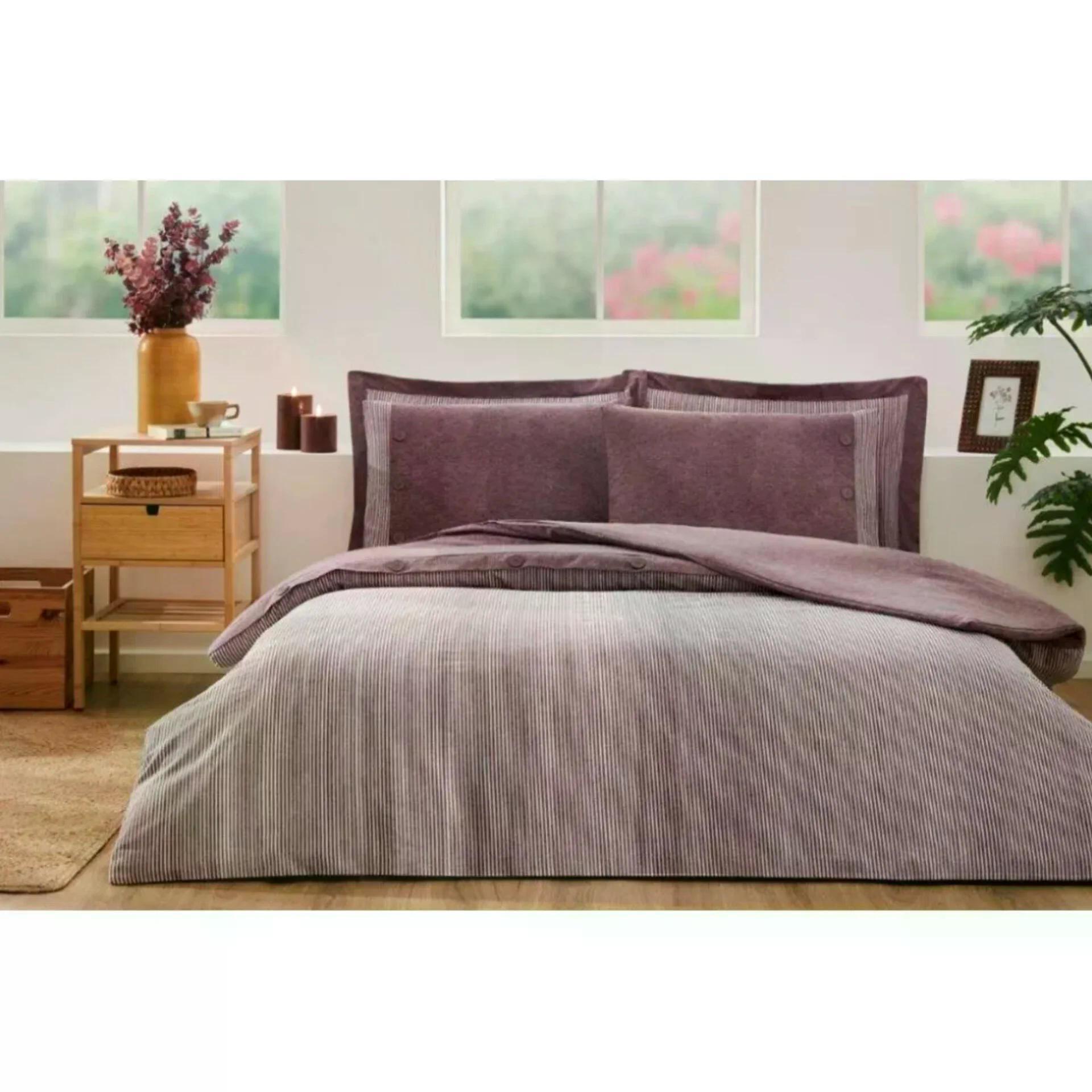 Özdilek Naturel (4 Yastıklı) Çift Kişilik Nevresim Takımı DecoroseNEVRESİM TAKIMI Ç.K