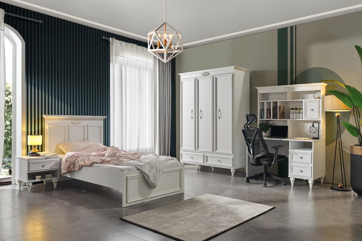 Seven İskenderiye 100*200 Karyola(Başlık Dahil)Karyola - Başlık