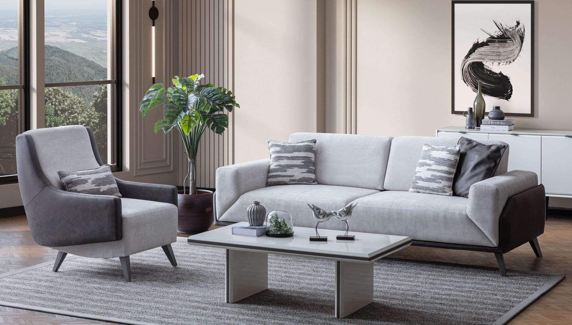 GALA SİRİUS 3+3+1 KOLTUK TAKIMIModern Koltuk Takımı